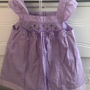 lavender girls sundress worn once